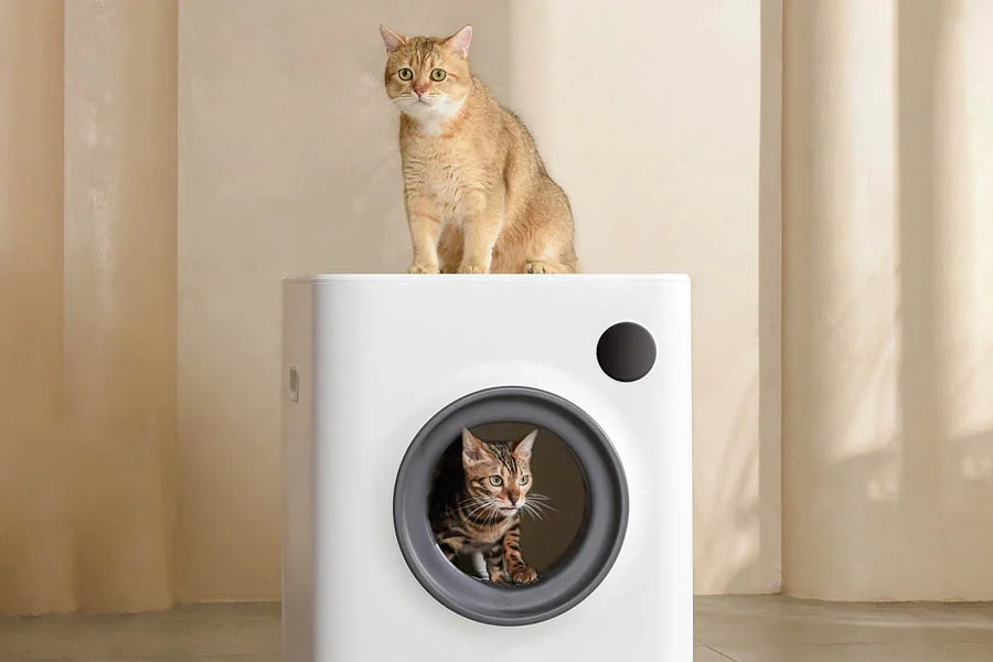 cat litter machine